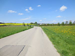 ...und erreichen über eine schmale Straße die B 301