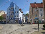 ...erreichen wir die Altstadt von Mainburg