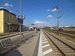 Bahnhof in Neustadt an der Donau