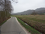 Wir begleiten einen kleinen Bachlauf...
