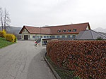 Wir radeln durch Bad Adelholzen hindurch...