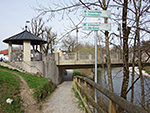 Auch in Traunstein bleiben wir noch an der Traun...