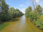 Blick hinunter zur Ammer