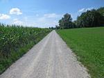 ...und treffen auf den Ammer-Amper-Radweg
