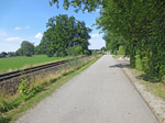 Und weiter gehts entlang der Gleise...