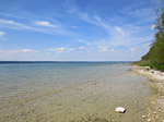 ...und fahren zum Ammersee hinunter