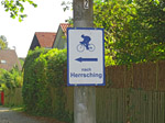 ...ist der Weg Richtung Herrsching bestens beschildert