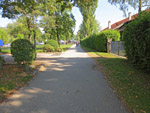 Über die Rieder Straße und Ladestraße fahren wir zurück zum Bahnhof