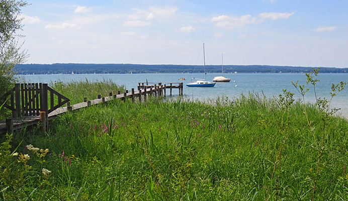 AmmerseeRadtour von Herrsching über Schondorf um den See