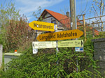 In Römertshofen biegen wir links ab...
