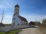 ...an der Kirche St. Magnus von Oberbergen...