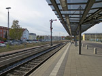 Am Bahnhof in Landsberg am Lech