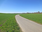 Der Radweg bringt uns schießlich...