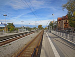 Start- und Endpunkt der Radtour ist der Bahnhof in Aying