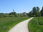 Schließlich radeln wir auf Arnstorf zu