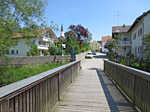 Wir überqueren den Kollbach und erreichen Arnstorf