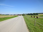 ...und erreichen über die Landstraße...