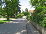 In Alxing treffen wir auf den Hinweg, dem wir nach Grafing folgen