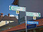 Auch hier ist der Weg bestens beschildert