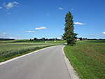 Von dort folgen wir einer Landstraße...