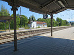 Los gehts am Bahnhof in Prien