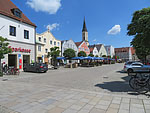 Wir radeln durch die Altstadt...