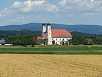Blick zum Kloster Oberalteich