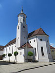 ...und das Zentrum mit der Kirche St. Florian