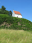 Wir passieren die Kapelle St. Ulrich, die auch Schimmelkapelle genannt wird