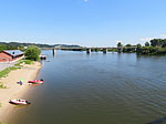 Die Donau in Deggendorf