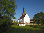 Die Pfarrkirche von Wittibreut
