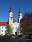 Das Kloster beherbergt auch ein Klostercafé