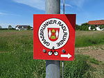 Beschilderung der Grasbrunner Radlrunde