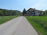 Wir passieren den Weiler Grünweg...