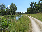 ...und folgen dem Illerkanal...