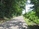 ...in die Kardorfer Straße ein