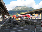 Am Bahnhof in Oberstdorf endet unsere Radtour