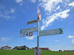 Nach Straß biegen wir links ab...