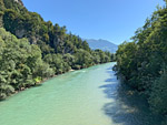 Blick von der Brücke auf die Ziller