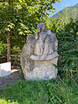 Skulptur an der Innbrücke
