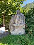 Skulptur an der Innbrücke