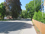 ...und fahren über die Salzburger Straße, ....