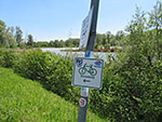 Die Beschilderung des Innradwegs