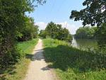 Danach folgen wir der Kleinen Isar aus Landshut hinaus