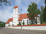 ...zur St. Quirin Kirche in Aubing