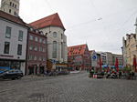 In der Altstadt von Augsburg