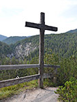 Holzkreuz an der Gleirschhöhe