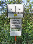 ...und erreichen den Landkreis Freising
