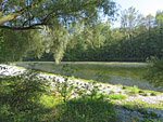 Die Isar im Norden Freisings
