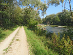 Ursprünglicher Flussabschnitt zwischen Freising und Moosburg